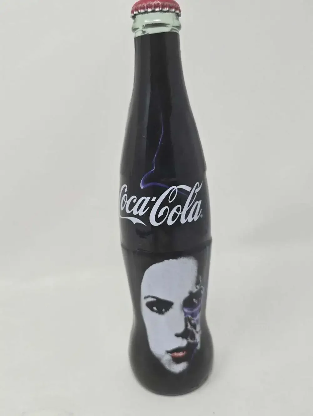 Limited Edition Coca Cola Glass Bottle Nina Dobrev Vampire Diaries TV 9.5